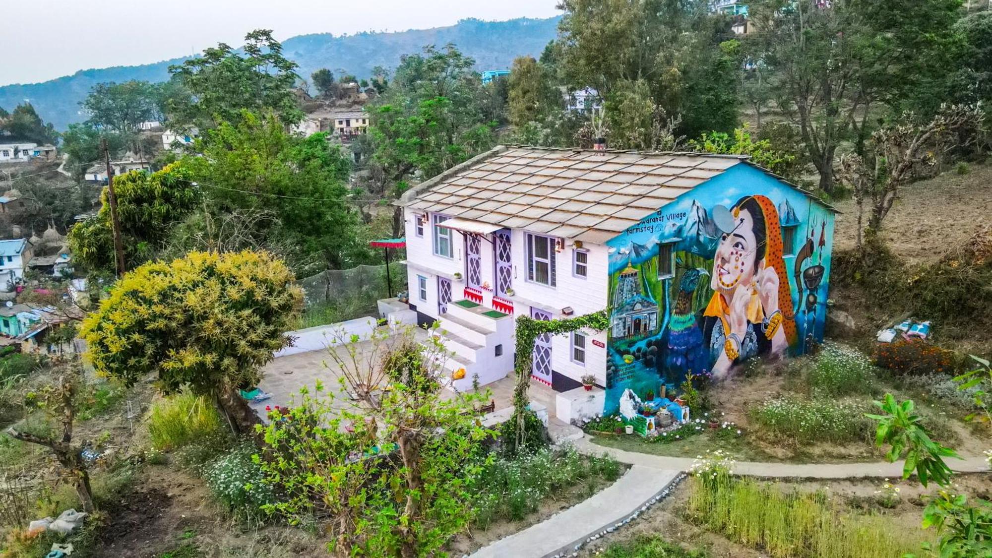 Dwarahat Village Farmstay- Babaji'S Cave Exterior foto